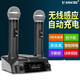 響徹（XIANGCHE） 充電無線話筒 U段專業(yè)麥克風(fēng)新款磁感應(yīng)充電唱歌KTV卡拉OK一拖二會議演出 一拖二無線話筒【磁感應(yīng)無線充電】