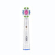 歐樂B（Oral-B）德國博朗歐樂B電動(dòng)牙刷頭3支裝美白型適配成人2D3D全部型號(hào)EB18-3 原裝美白拋光頭1枚