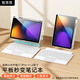 智思慧適用小米平板7藍牙鍵盤(pán)保護套11.2英寸 Xiaomi pad 7Pro磁吸可拆卸硅膠殼 智能觸控背光鍵盤(pán) 白色