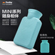 fashy 德國(guó)熱水袋注水小號(hào)暖水袋熱敷迷你暖手袋便攜式暖手寶 0.3Lmini款粉青色+定制外套
