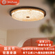 帝贊臥室吸頂燈中古美式房間主臥燈具現(xiàn)代簡(jiǎn)約意式極簡(jiǎn)書房衣帽間燈 【特大號(hào)】直徑66CM-無(wú)極調(diào)光