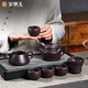 金鑲玉功夫紫砂茶具整套家用喝茶泡茶宜興原礦全手工高檔 一陶一醉套裝