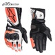Alpinestars SP-8 V3 a星摩托車(chē)手套賽道公路防摔騎士機車(chē)皮男騎士手套 黑白紅熒光1321歐版 L