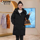 啄木鳥(niǎo)2026新款韓版寬松冬季棉衣女中長(cháng)款羽絨棉服棉襖外套保暖加厚女 黑色 3XL 【155-175斤】