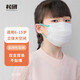 松研（Breazwell）兒童口罩一次性彩色耳帶繩小孩男女學(xué)生6-15歲防粉塵口罩獨立包裝 (6-15歲) 藍綠耳繩  60支