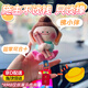 京格佛小伴車(chē)載掛件蓮花小佛汽車(chē)后視鏡創(chuàng  )意毛絨玩具玩偶平安車(chē)內裝飾 佛小伴【平安喜樂(lè )款】 新款-手掌可合十