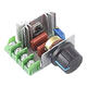 2000W 4000W可控硅調(diào)速器 電機(jī)220V大功率電子調(diào)壓調(diào)光調(diào)溫模塊 2000W