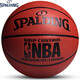 斯伯?。⊿PALDING）籃球室內室外耐磨軟皮PU水泥地7號比賽籃球 斯伯丁74-604Y【全套囎品】 七號籃球(標準球)