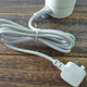 原焋摩飛燒水杯電源線小米電熱杯充電線便攜水壺充電器MR6060 6080 6085 6086 6090養(yǎng)生壺保溫杯通用 德?tīng)柆敇?lè)扣飛利浦志高東菱【三插梅花三孔1.8米】