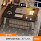 代斯克可升降床上桌筆記本電腦桌折疊桌子宿舍床桌小桌子學(xué)生學(xué)習(xí)小桌板 【電競黑】四檔升降+卡槽杯托 60長*40寬*30-42高