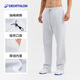 迪卡儂（DECATHLON）保暖加絨運(yùn)動褲男秋冬加絨男褲健身長褲寬松束腳休閑褲子男 鋅灰色 2XL