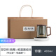南山先生  清靈玻璃杯帶把帶蓋茶水分離泡茶杯 高顏值耐高溫玻璃杯套裝簡約家用辦公加厚防燙大容量喝茶杯 深空杯-55度恒溫器組合-帶過濾