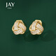Jay 金色耳夾女無(wú)耳洞耳飾耳骨夾七夕情人節(jié)禮物送女友