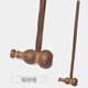 適美佳按摩器雞翅木敲打按摩錘經(jīng)絡(luò )錘拍打捶背送長(cháng)輩禮物腿部經(jīng)絡(luò )穴位敲打錘實(shí)木本色手工打磨 福祿錘