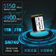 SI NONG SIM.2 NVME2230 1TB 512G 2T高速固態(tài)硬盤適用相機(jī)/掌機(jī)/電腦SN740、PM991A、BC711、2100at M.2 SSD WD/西數(shù)SN740 2TB
