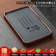 賞福烏金石瓷茶盤(pán)實(shí)木茶盤(pán)家用功夫茶具干泡茶臺帶排水儲水單盤(pán)茶托盤(pán) 大號柯木靜心茶盤(pán)【儲蓄雙用】