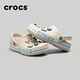 crocs卡駱馳洞洞鞋貝雅卡駱班輕便耐磨一腳蹬休閑鞋|205089 冬日白/彩色-1LI 37 /38(230mm)