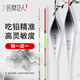 民間藝人魚(yú)漂1號漂精準吃鉛浮漂高靈敏魚(yú)漂醒目加粗納米浮漂淺水加粗魚(yú)漂 淺水漂07-1建議桿長(cháng)4.5吃鉛1.6