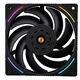 Thermalright(利民) TL-K12 12CM 性能級(jí)風(fēng)壓扇 2150轉(zhuǎn)速PWM S-FDB V2軸承 三次元?jiǎng)悠胶?12cm機(jī)箱風(fēng)扇