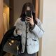 爾山集韓版寬松短款棉服女2025秋冬季新款時(shí)尚氣質(zhì)小個(gè)子棉衣保暖外套潮 棉衣女奶藍色 M
