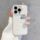 鹿途者 DEERWALK哆啦A夢適用蘋果16promax手機殼新款iphone15pro卡通叮當(dāng)貓13磨砂彩銀14plus高級感簡約男女保護套 白底-線條多啦A夢 iPhone 16 Pro
