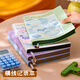 新款加厚原創(chuàng)手繪筆記本本子b5高顏值彩色噴邊大學(xué)生考研考公超厚軟皮日記本記錄辦公記事本專用 單本裝：B5抹茶綠-橫線內(nèi)頁/綠色噴邊