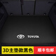 卡舒爾適用于豐田凱美瑞亞洲龍榮放rav4卡羅拉漢蘭達雷凌汽車(chē)后備箱墊子 3D主墊款黑色