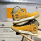 添柏嵐（Timberland）2024秋冬季真皮新款天伯倫保暖戶(hù)外男鞋高幫馬丁靴休閑徒步英倫鞋 43
