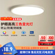 拉伯塔 LABOT超薄三防護(hù)眼led全光譜吸頂燈臥室燈廚房陽臺(tái)過道走廊燈中山燈具 37cm全光譜-36W三色 經(jīng)典月光白