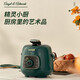 蘇泊爾（SUPOR）電壓力鍋1.8L開(kāi)蓋火鍋家用智能旋鈕面板煲湯煮粥復古綠易清潔SY-18YA9061一人食迷你高壓鍋1-2人 15分鐘快煮飯 1.8L