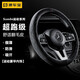 康車(chē)寶方向盤(pán)套汽車(chē)翻毛皮保護(hù)把套適用特斯拉比亞迪速騰寶馬等四季通用