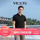 威可多（VICUTU）【Ever Polo二代】男士Polo衫短袖夏季新款商务保罗男VEW24263651 黑色 175/96B