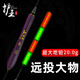 護(hù)王大物夜光漂日夜兩用遠(yuǎn)投青魚(yú)鰱鳙超醒目電子漂磯釣滑漂20克大浮力20克大浮力遠(yuǎn)投滑漂夜光漂鱸魚(yú) 三目加粗菱形尾HY-01吃鉛10克 超大吃鉛（單獨(dú)漂管裝）