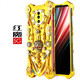 龍豈6紅魔游戲手機5G手機殼防摔金屬邊框保護套鋼鐵變形金剛Mars努比亞play全包定制3s紅魔5S 紅魔5G/5S通用 齒輪定制版（配送高檔包裝盒）