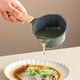 onlycook家用不粘潑油專用小鍋炸鍋煎鍋煎蛋鍋熱油小鍋多功能油鍋 黑色/個
