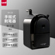 三菱（uni）KH-20手搖式卷筆刀 手動(dòng)鉛筆削筆器 美術(shù)學(xué)生用卷筆器/可調節粗細 黑色