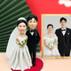陶的傳人軟陶人偶照片定制泥人真人公仔人像玩偶手辦結(jié)婚紀(jì)念日禮物送老婆 15cm單人【12年老師傅制作】