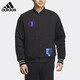 阿迪達斯 （adidas）男女運動(dòng)棒球服防風(fēng)舒適時(shí)尚潮流休閑棉服 IK5427 A/XL碼