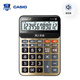 卡西歐（CASIO）語(yǔ)音計(jì)算器真人發(fā)音聲音洪亮按鍵清晰MY-120-GD蟠龍金小號(hào)