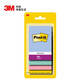 3M 便利貼 報事貼/便條紙/便簽紙/便簽本 辦公用品 學(xué)習用品文具 繽紛花卉系列4色狠貼報事貼 656SS-MC-3