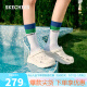 斯凯奇（Skechers）2024新款女鞋夏季泡泡鞋软弹厚底缓震外穿洞洞鞋凉拖鞋111127