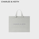CHARLES&KEITH【單拍不發(fā)】禮品袋CK1-00000000小號 白色 S