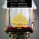 MOREISAN絨沙金一帆風順帆船擺件新中式輕奢創(chuàng)意藝術(shù)家居客廳辦公室送朋友送客戶開業(yè)禮品 絨沙金中大號一帆風順