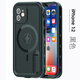沃騰（WOETNN）iPhone防水手機殼蘋(píng)果密封潛水全包游泳防摔防塵套騎手外賣(mài)殼全包鏡頭保護