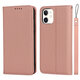 iCoverCase蘋果11/12/13pro手機(jī)殼iPhone11promax保護(hù)套真皮防摔翻蓋套 【頭層牛皮真皮】粉色 蘋果12proMax【6.7英寸】