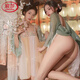 浪莎性感古風(fēng)高端情趣內(nèi)衣漢服睡衣純欲旗袍制服誘惑激情套裝午夜魅力
