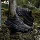 斐樂(lè )（FILA）蕨草鞋FERN女鞋運動(dòng)鞋新款戶(hù)外老爹鞋休閑鞋厚底 陰影灰/黑-DB 37.5