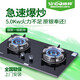 帥邦帥邦廚電868燃?xì)庠畲蠡鹈簹庠罹呙突鹪钐烊粴庖夯瘹鉅t具一級(jí)能效 868A（天然氣）