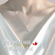 ALLOVE純銀四葉草項(xiàng)鏈女吊墜鎖骨鏈?zhǔn)罪椛斩Y物送女朋友老婆結(jié)婚紀(jì)念日