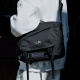 史萊辛格（Slazenger）單肩斜挎包男士手提公文包大容量筆記本電腦包14英寸適配華為蘋果